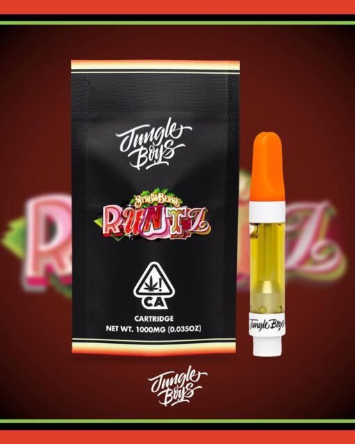 Jungle Boys Vape Uk - Strawberry Runtz Cartridge 1000mg